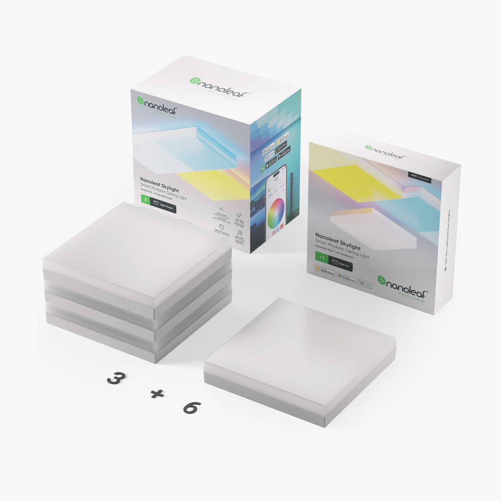 Nanoleaf Skylight Starter Kit (9 Pack) (Online Order Only)