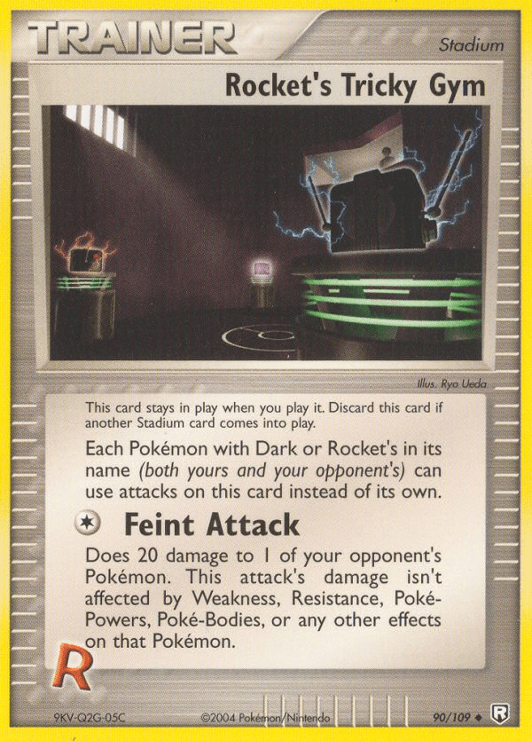 Rocket's Tricky Gym (90/109) [EX: Team Rocket Returns] (Online Only)