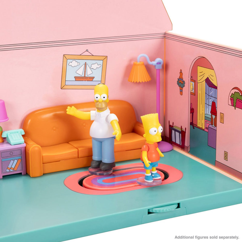 The Simpsons House Living Room Diorama Playset (ONLINE ORDER ONLY)