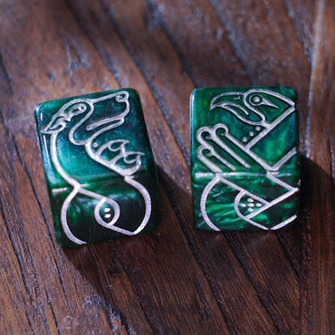 9 Celtic Animals Knot Dice - Wolfhound & Eagle (ONLINE ORDER ONLY)