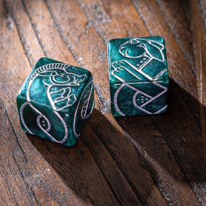 Celtic Animals Knot Dice Set (ONLINE ORDER ONLY)