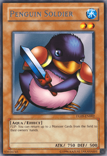 Penguin Soldier (Silver) [DL09-EN002] Rare (ONLINE ORDER ONLY)