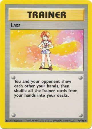 Lass (75/102) [Base Set Unlimited] (Online Only)