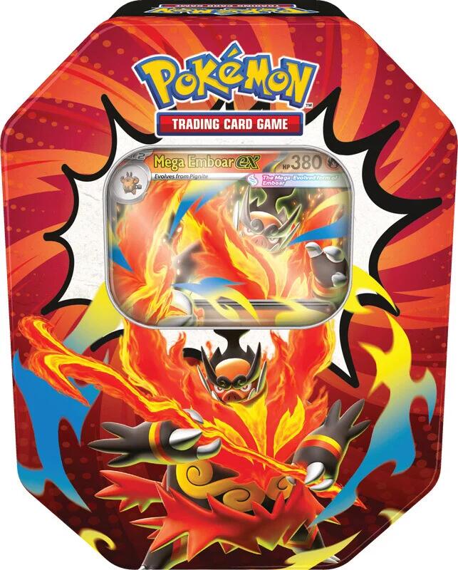 Ascended Heroes Tin [Mega Emboar ex] [ASC] (ONLINE ORDER ONLY)