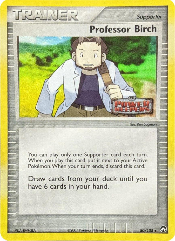 Professor Birch (80/108) (Stamped) [EX: Power Keepers] (Online Only)