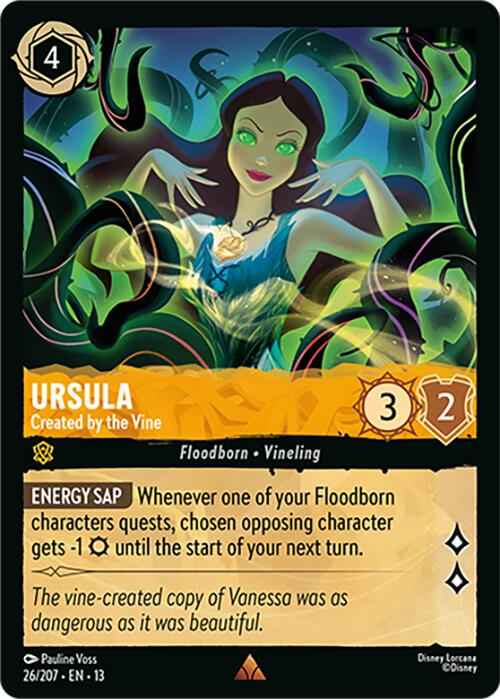 Ursula - Created by the Vine (26/204) [Attack of the Vine!]