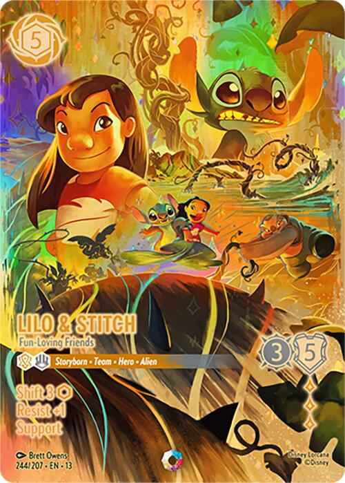 Lilo & Stitch - Fun-Loving Friends (Iconic) (244/204) [Attack of the Vine!]
