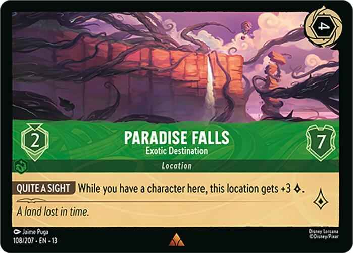 Paradise Falls - Exotic Destination (108/204) [Attack of the Vine!]