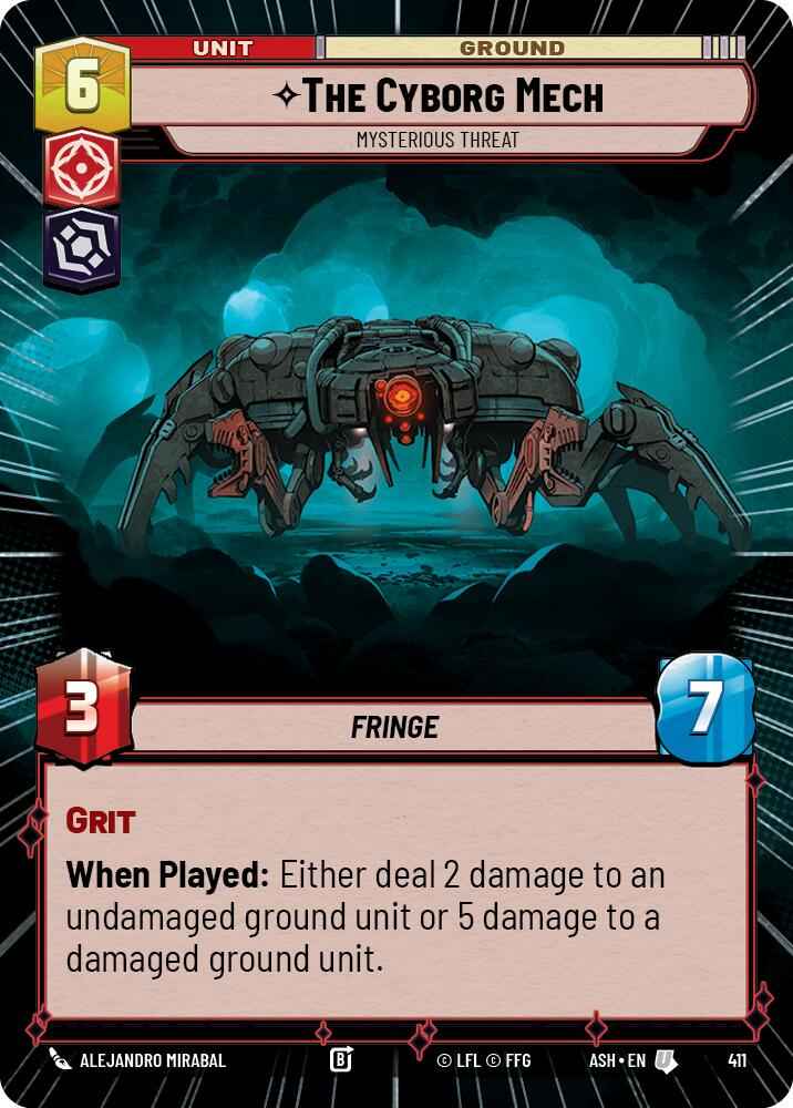 The Cyborg Mech - Mysterious Threat (411) (Hyperspace) (411) [Ashes of the Empire]