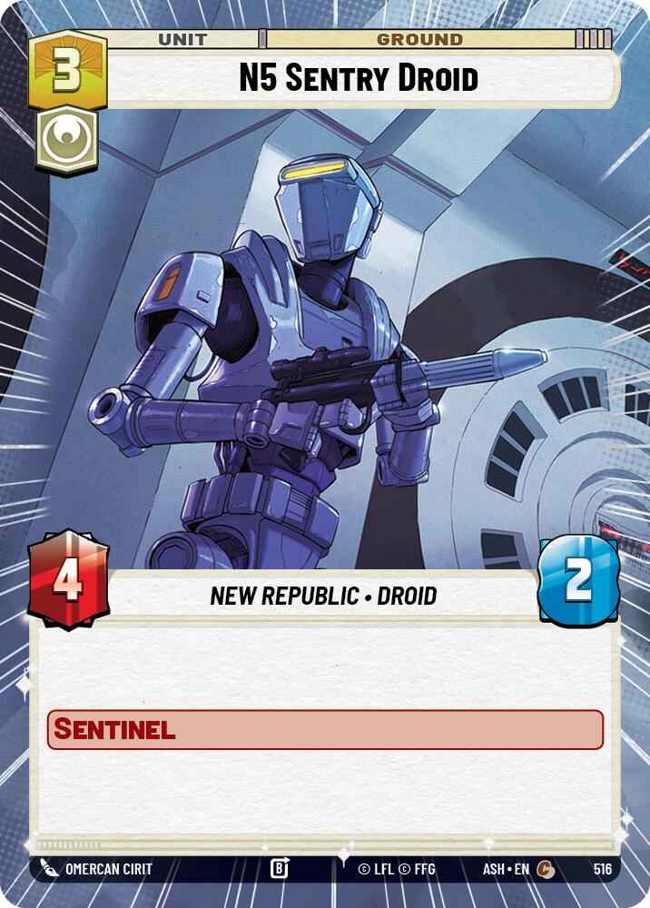 N5 Sentry Droid (516) (Hyperspace) (516) [Ashes of the Empire]