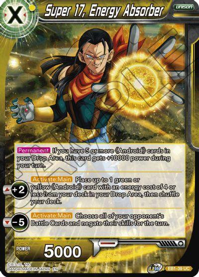 Super 17, Energy Absorber (EB1-039) [Battle Evolution Booster] (ONLINE ORDER ONLY)