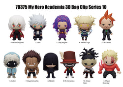 My Hero Academia 3D Foam Bag Clip, Series 10 (ONLINE ORDER ONLY)