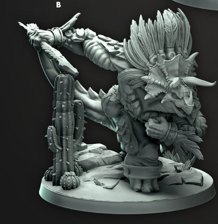 Unega Justiciars – Saurus Rovers Monster Miniatures (ONLINE ORDER ONLY)