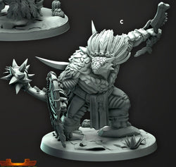 Unega Justiciars – Saurus Rovers Monster Miniatures (ONLINE ORDER ONLY)