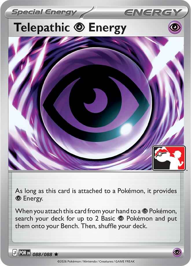 Telepathic Psychic Energy (088/088) [Prize Pack Series Nine]