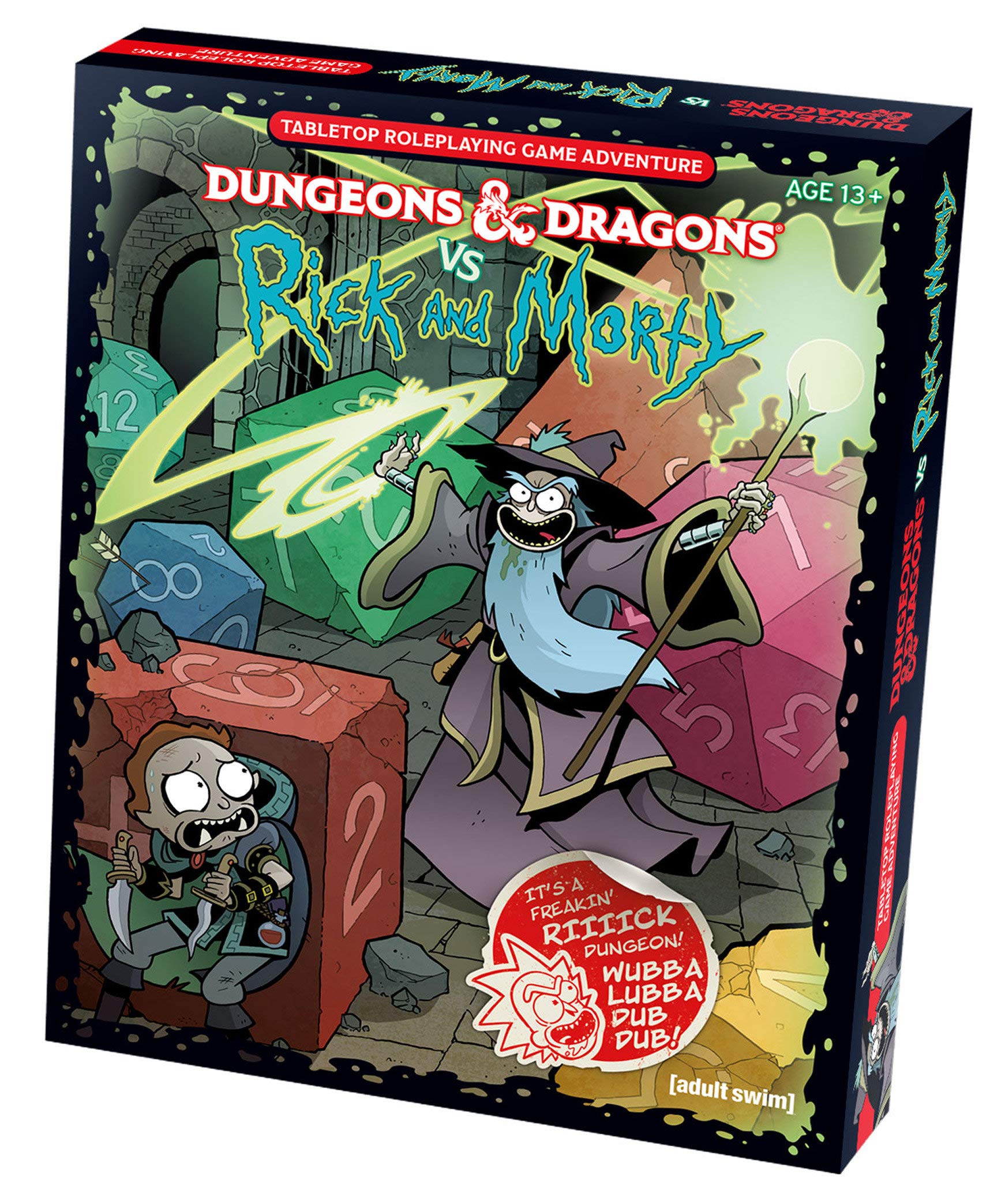 Dungeons & Dragons - Dungeons & Dragons vs. Rick and Morty (Hardcover) (ONLINE ORDER ONLY)