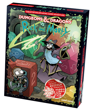 Dungeons & Dragons - Dungeons & Dragons vs. Rick and Morty (Hardcover) (ONLINE ORDER ONLY)