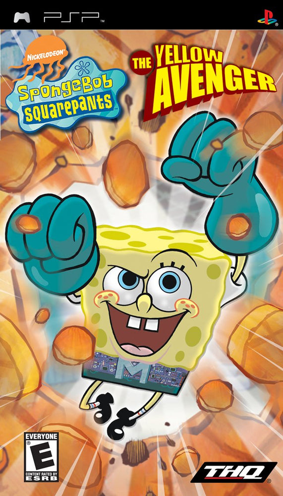 SpongeBob SquarePants The Yellow Avenger (PSP) (ONLINE ORDER ONLY)