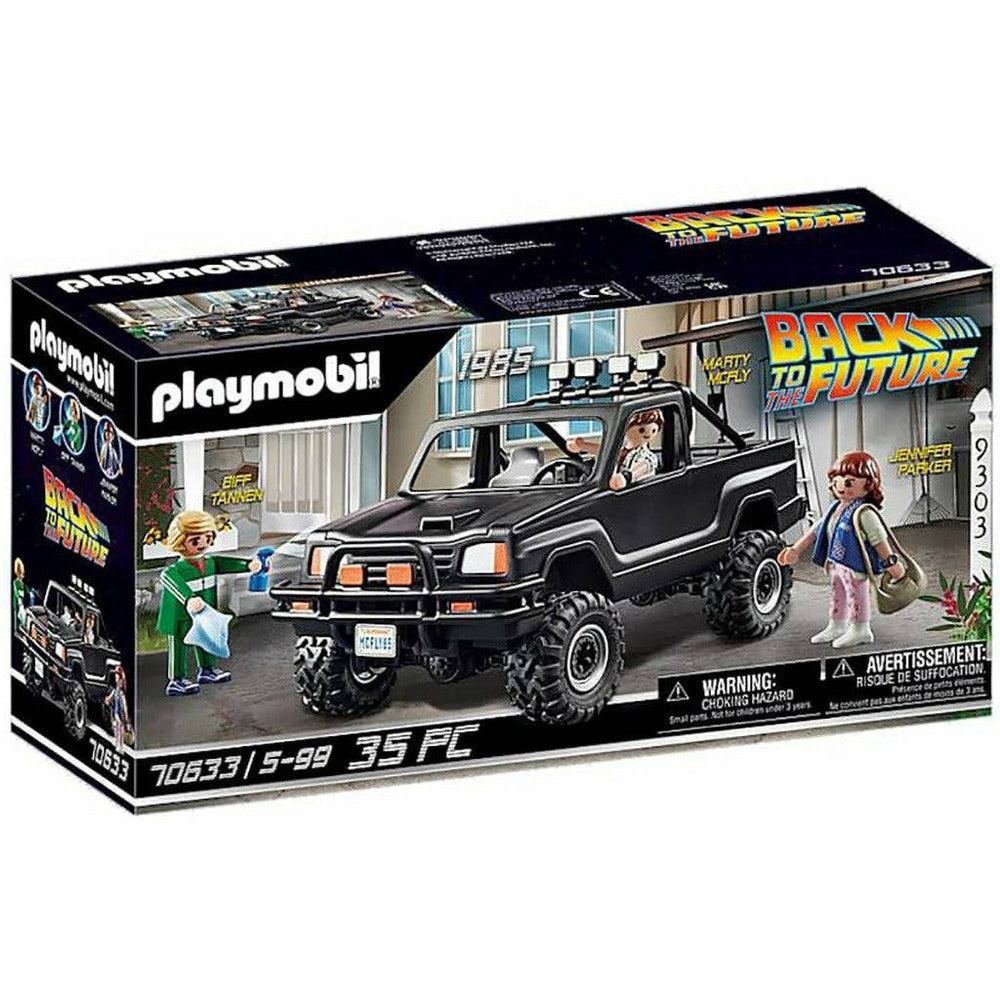 Playmobil Back to the Future 35-piece 1985 Marty's Pickup Truck playset (ONLINE ORDER ONLY)