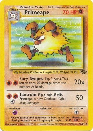 Primeape (43/64) [Jungle Unlimited] (Online Only)