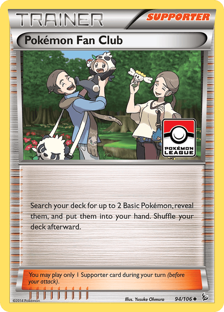 Pokemon Fan Club (94/106) [XY: Flashfire] (Online Only)