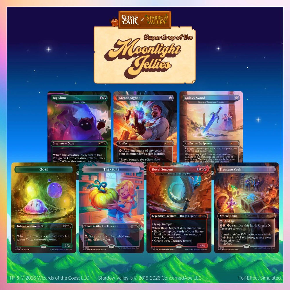 Secret Lair Drop: Secret Lair x Stardew Valley: A Flicker in the Deep - Traditional Foil Edition [SLD] (ONLINE ORDER ONLY)