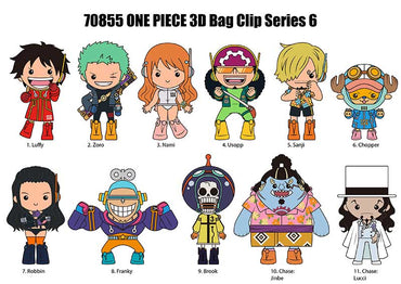 One Piece 3D Foam Bag Clip, Series 6 Blind Bag (ONLINE ORDER ONLY)