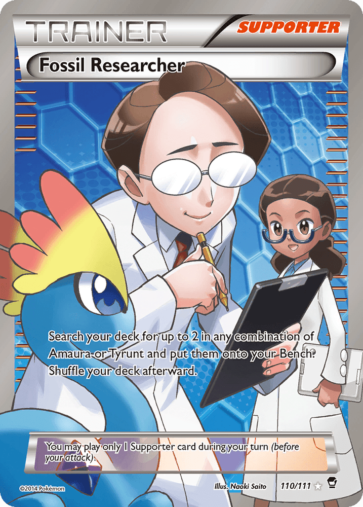 Fossil Researcher (110/111) [XY: Furious Fists] (Online Only)