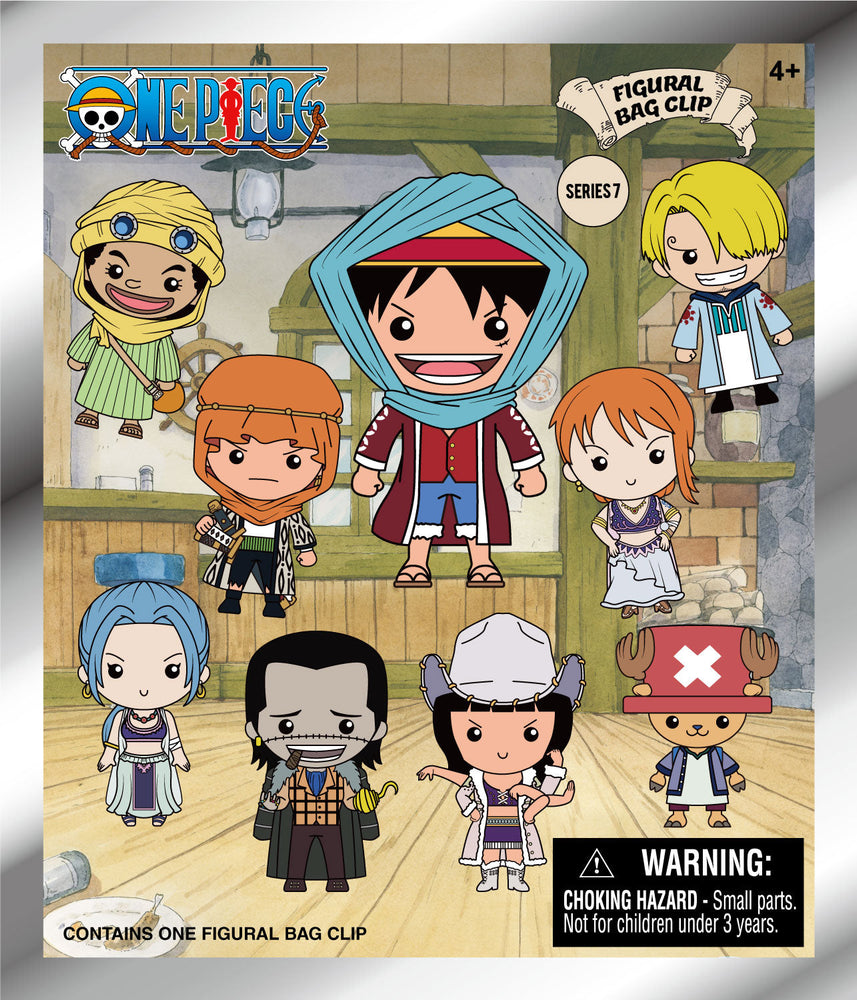 One Piece 3D Foam Bag Clip Series 7 – Blind Bag Keychain | Monogram