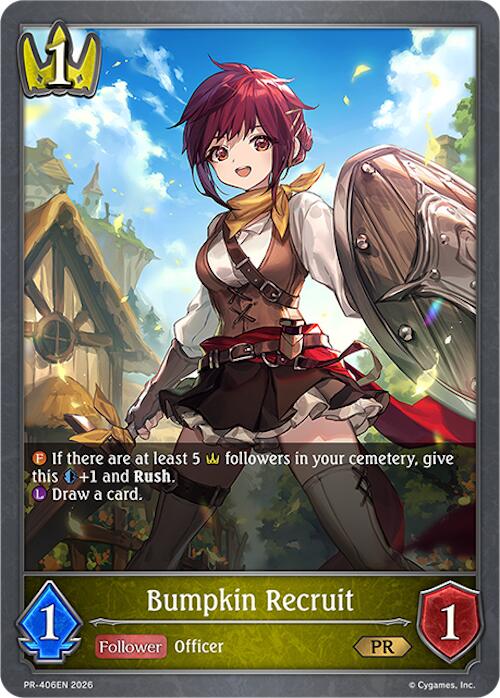 Bumpkin Recruit (PR-406EN) (PR-406EN) [Promotional Cards]