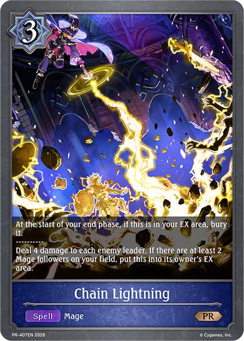 Chain Lightning (PR-407EN) (PR-407EN) [Promotional Cards]