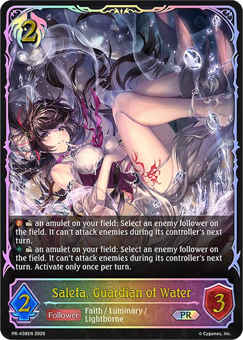 Salefa, Guardian of Water (PR-438EN) (PR-438EN) [Promotional Cards]