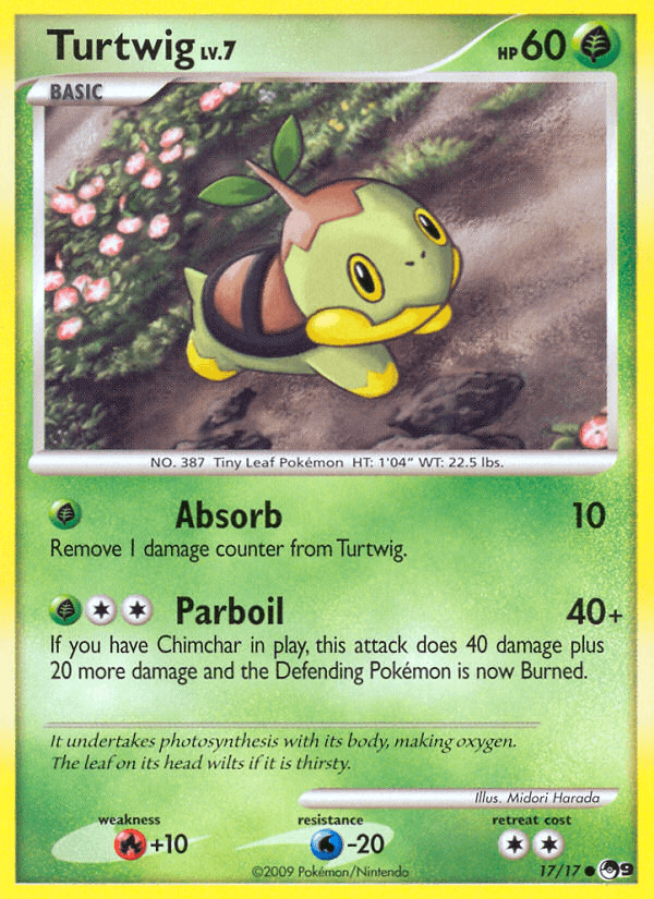 Turtwig (17/17) [POP Series 9] (Online Only)