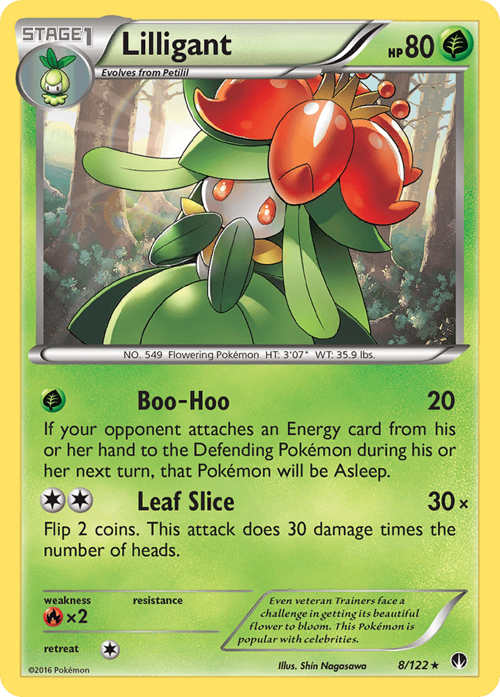 Lilligant (8/122) [XY: BREAKpoint] (Online Only)