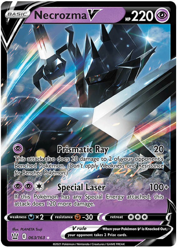 Necrozma V (063/163) [Sword & Shield: Battle Styles] (Online Only)