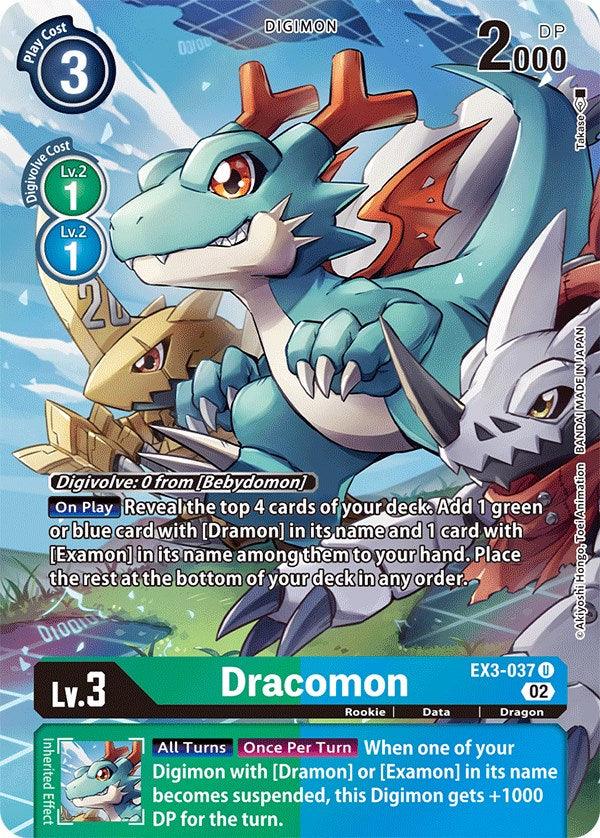 Dracomon [EX3-037] (Alternate Art) [Draconic Roar] (ONLINE ORDER ONLY)