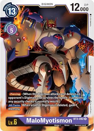 MaloMyotismon [BT3-092] (Revision Pack 2021) [Release Special Booster Promos] (ONLINE ORDER ONLY)