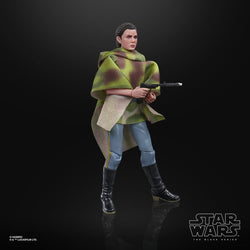 Star Wars: The Black Series - Leia Organa (Endor Battle Poncho) (Return of the Jedi) 6-Inch Action Figure (ONLINE ORDER ONLY)
