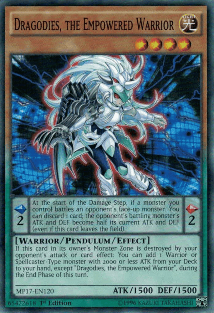 Dragodies, the Empowered Warrior [MP17-EN120] Common (ONLINE ORDER ONLY)