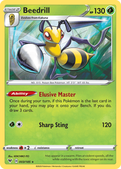 Beedrill (003/185) [Sword & Shield: Vivid Voltage] (Online Only)