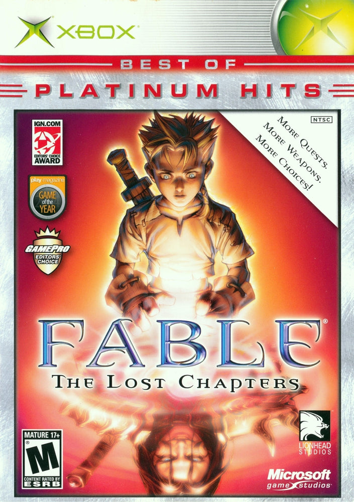 Fable: The Lost Chapters (Best Of Platinum Hits) (Xbox) (ONLINE ORDER ONLY)