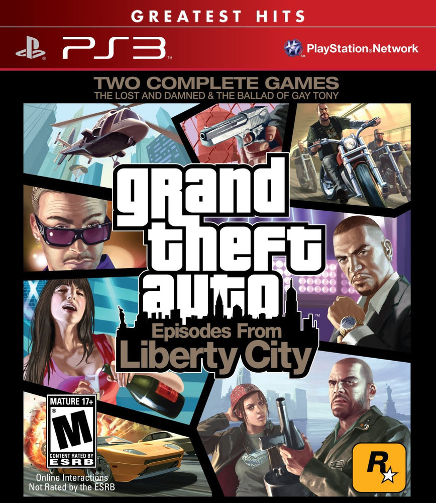 Grand Theft Auto: Episodes from Liberty City (Greatest Hits) (Playstation 3) (Online Order Only)