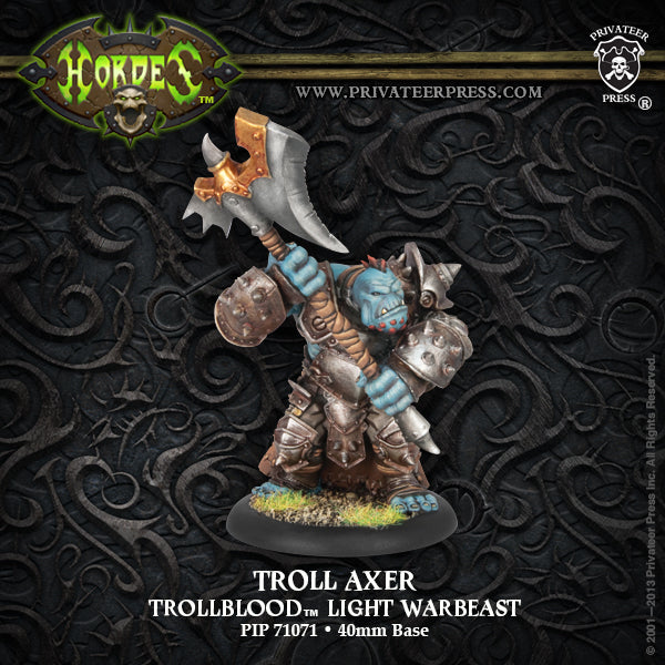 Hordes: Trollbloods Troll Axer (ONLINE ORDER ONLY)