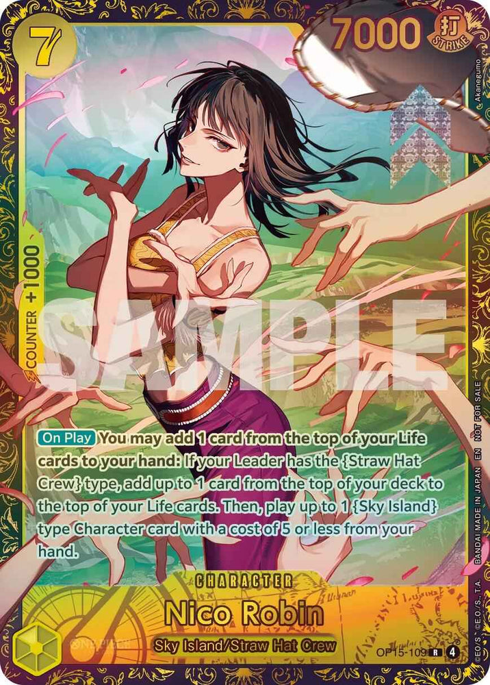 Nico Robin (CS26-27 Regionals Season 2 Top 16) [One Piece Promotion Cards]