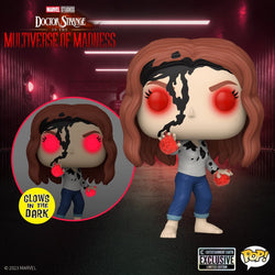 Doctor Strange in the Multiverse of Madness Wanda (Earth-838) Glow-in-the-Dark Pop! Vinyl Entertainment Earth Exclusive (Online Order Only)