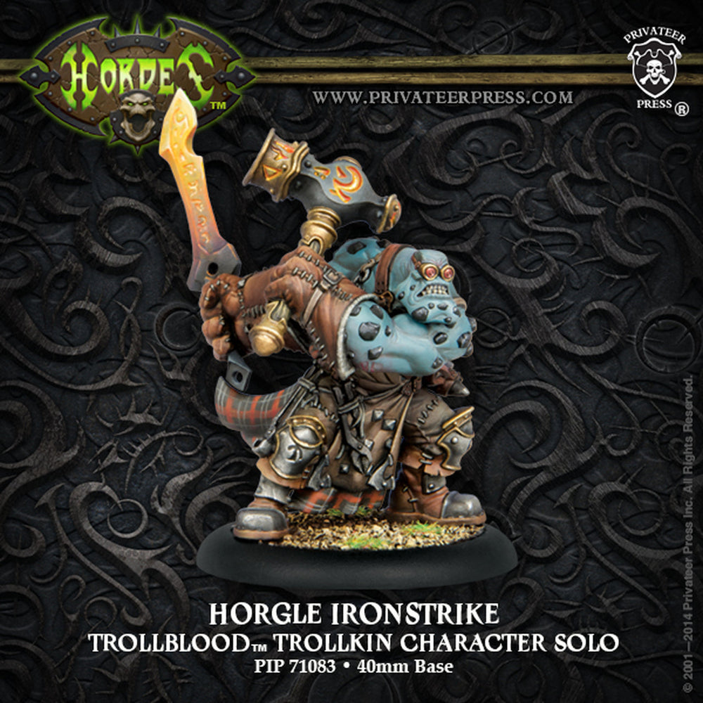 Hordes: Trollbloods Horgle Ironstrike (ONLINE ORDER ONLY)