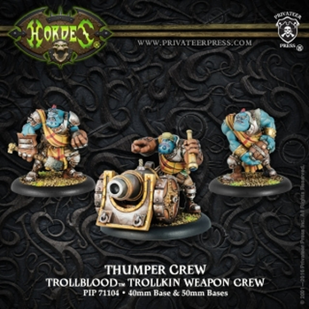 Hordes: Trollbloods Thumper/Pummeler Crew (ONLINE ORDER ONLY)