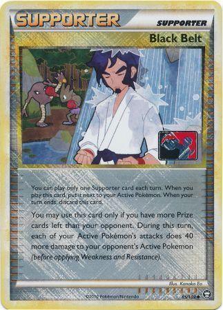 Black Belt (85/102) (League Promo) [HeartGold & SoulSilver: Triumphant] (Online Only)