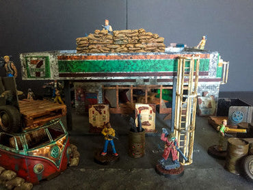 28mm 7-11 Store (Complete Set) - 28MMDF124-2 (Online Order Only)