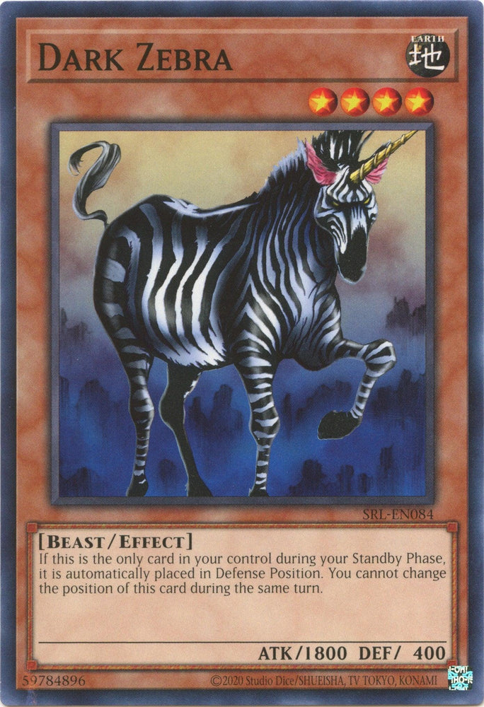 Dark Zebra (25th Anniversary) [SRL-EN084] Common (ONLINE ORDER ONLY)